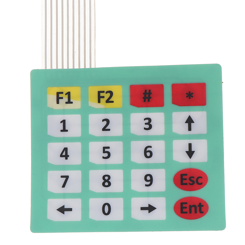 4x5 Matrix array 20 key membrane switch keypad keyboard keys for arduino. 