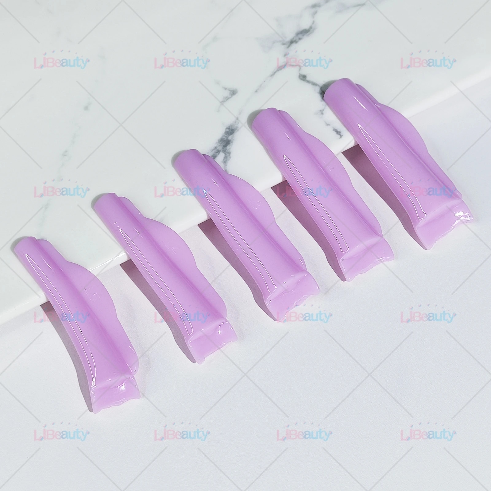 Libeauty Glue Free Silicone Eyelash Perm Pads Sticky Lashes Rods Shield Lifting 3D Eyelash Curler Accessories Applicator Tools. 