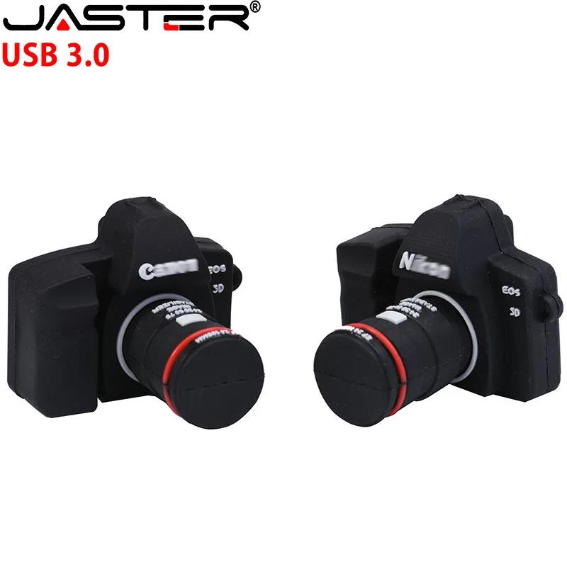 JASTER USB Flash drive Camera Shape Memory Stick thumb photography gifts Pen drive 64GB 32GB 16GB Photograph Pendrive U disk. 