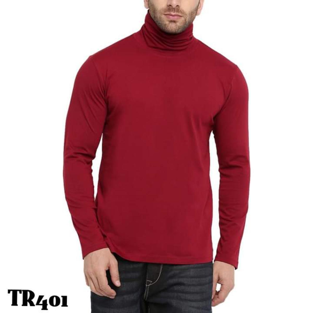 Gents high hot sale neck sweater