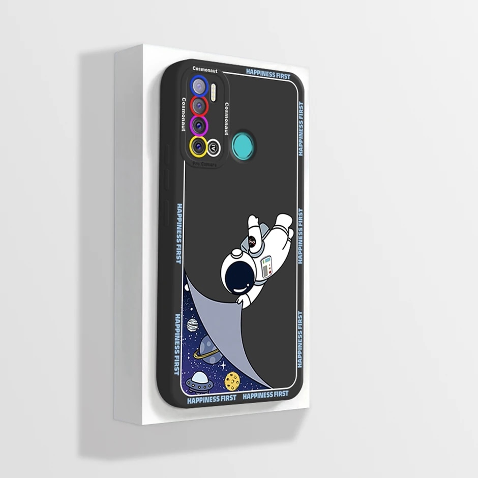 For Tecno Pouvoir 4 4pro LC7 Case Back Cover Spark Power 2 LC8 Phone Case Funda Silicone Straight Edge Bumper Funny Shell Coque. 