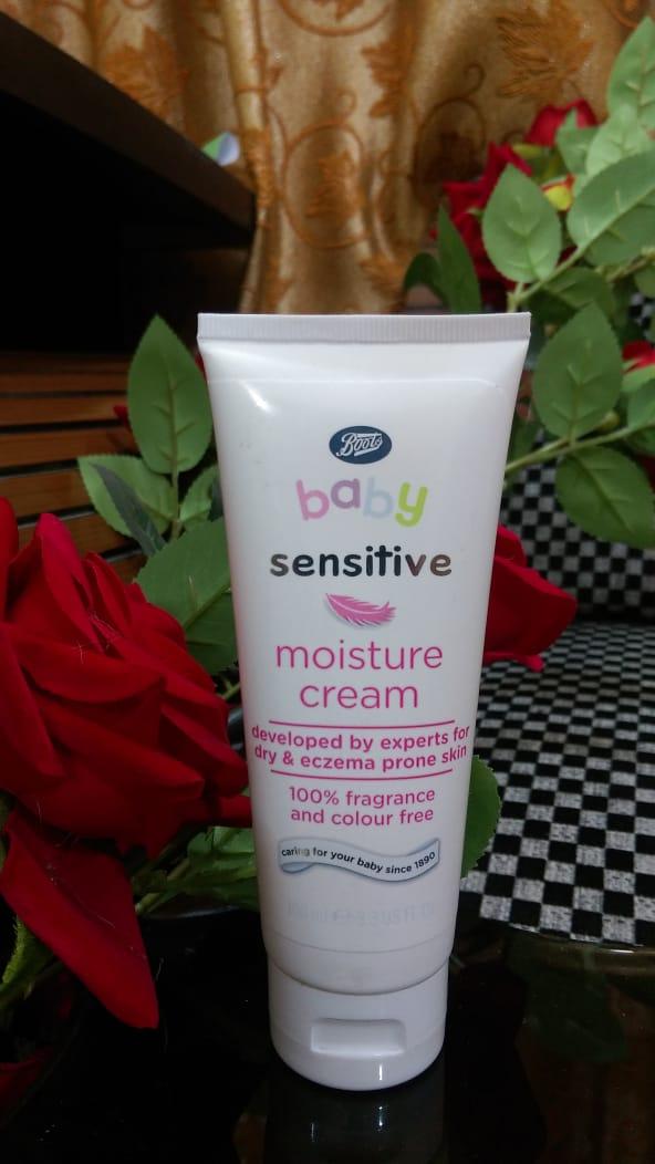 boots baby sensitive moisture cream