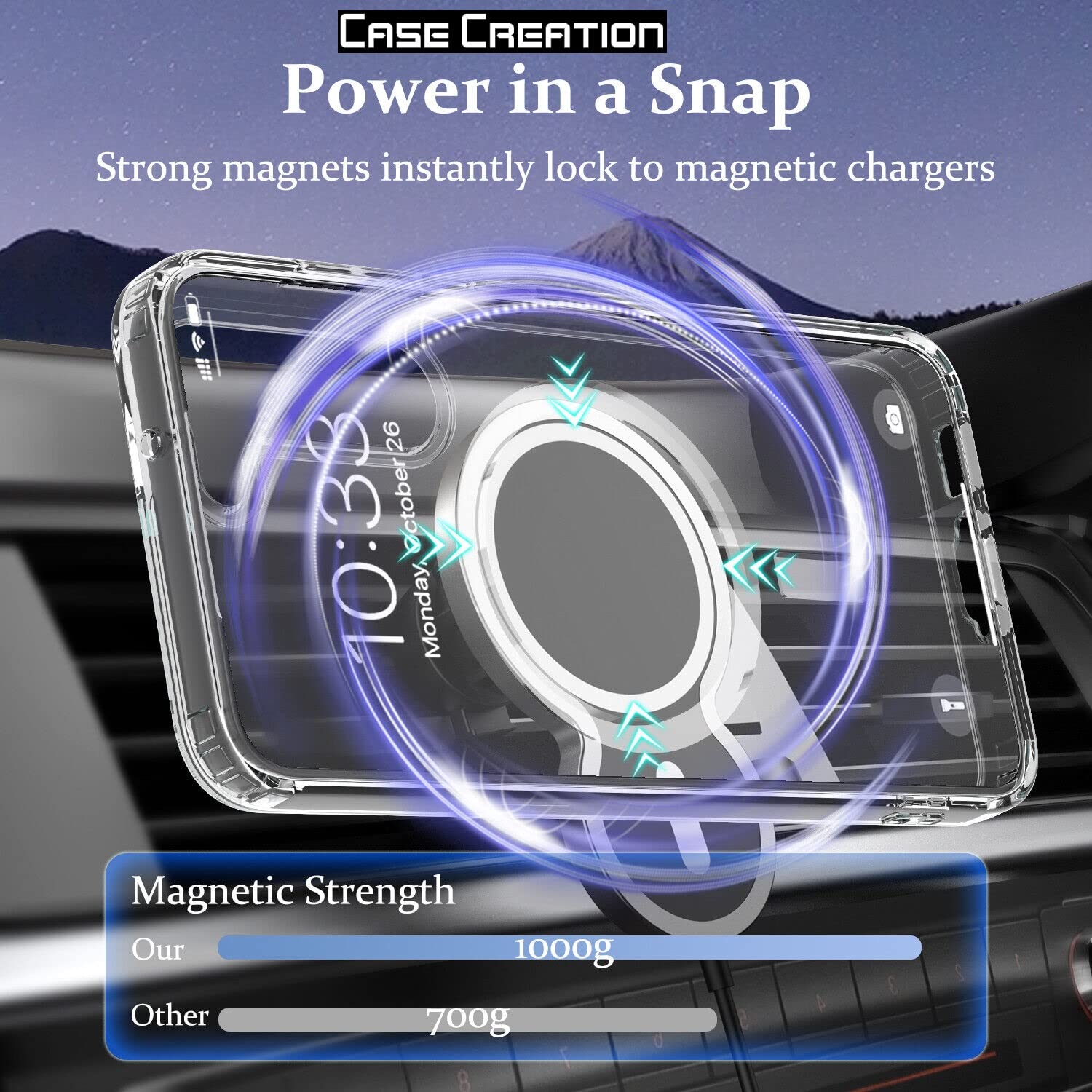 For Samsung Galaxy S24FE Mobile Cover MagSafe Compatible Shockproof Transparent Slim Fit Wireless Charging supported Frosted Border Phone Back Case Mobile Cover. 
