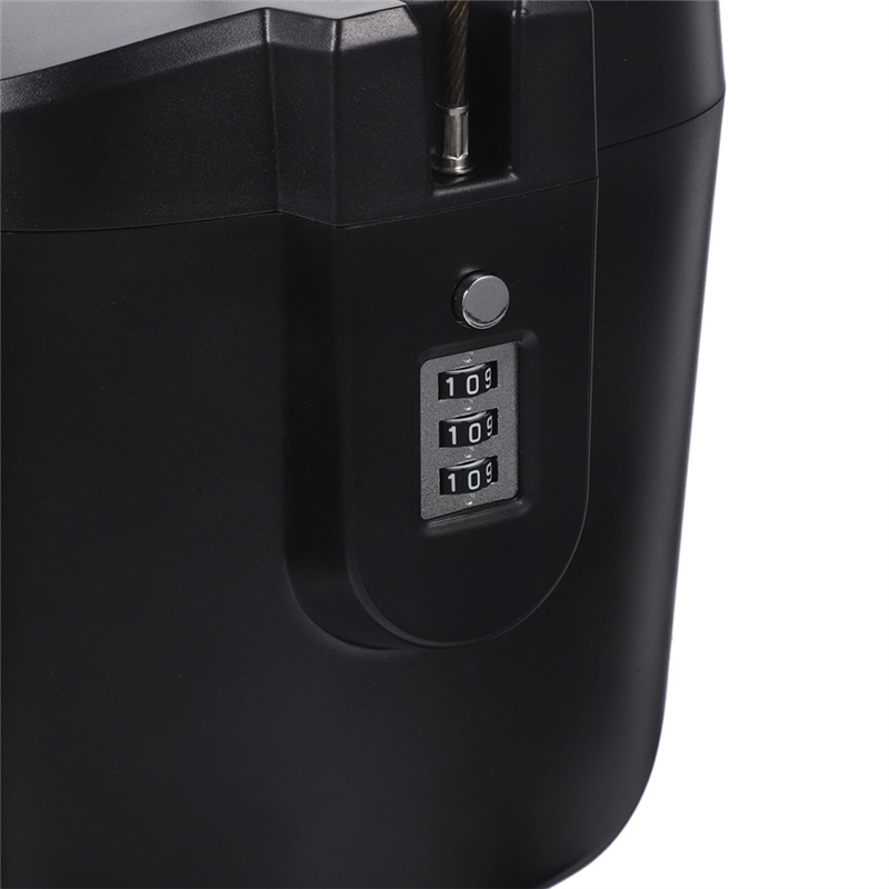 NCANRUI Portable Safe Lock Box Travel Safe Mini Beach Security Lock Box with Combination Lock Waterproof Key Lock Box Beach Safe. 