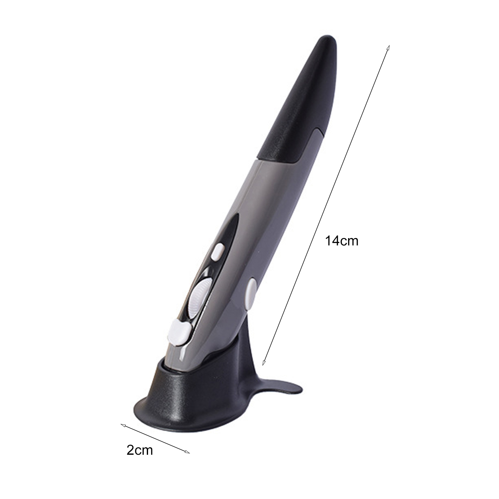 Wireless Pen Mouse Lightweight Vertical Pen-Shaped Stylus Mouse. 