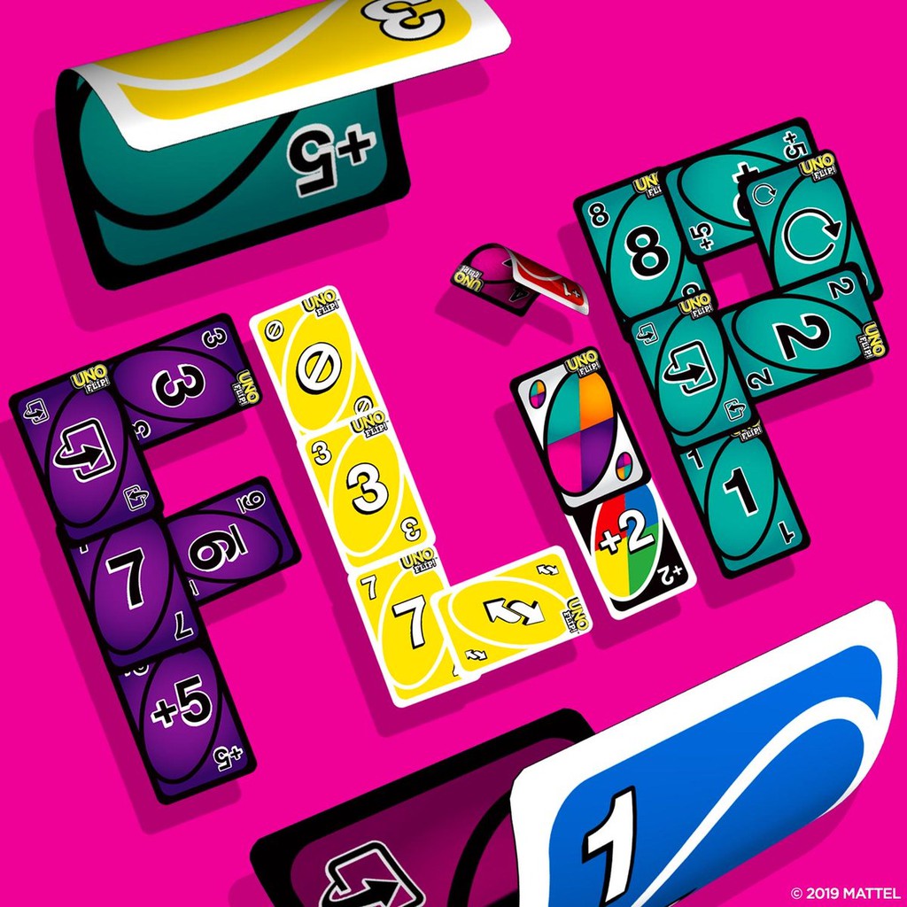 Uno Flip Card Game English version Cards Game. 