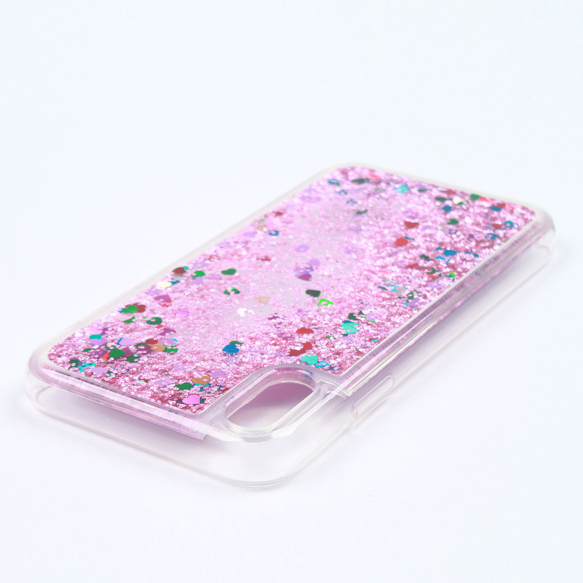 For iPhone Xr Glitter Liquid Case Soft TPU Silicone Back Cover Dynamic Liquid TPU Fashion Glitter Liquid Case - Phone Back Cover