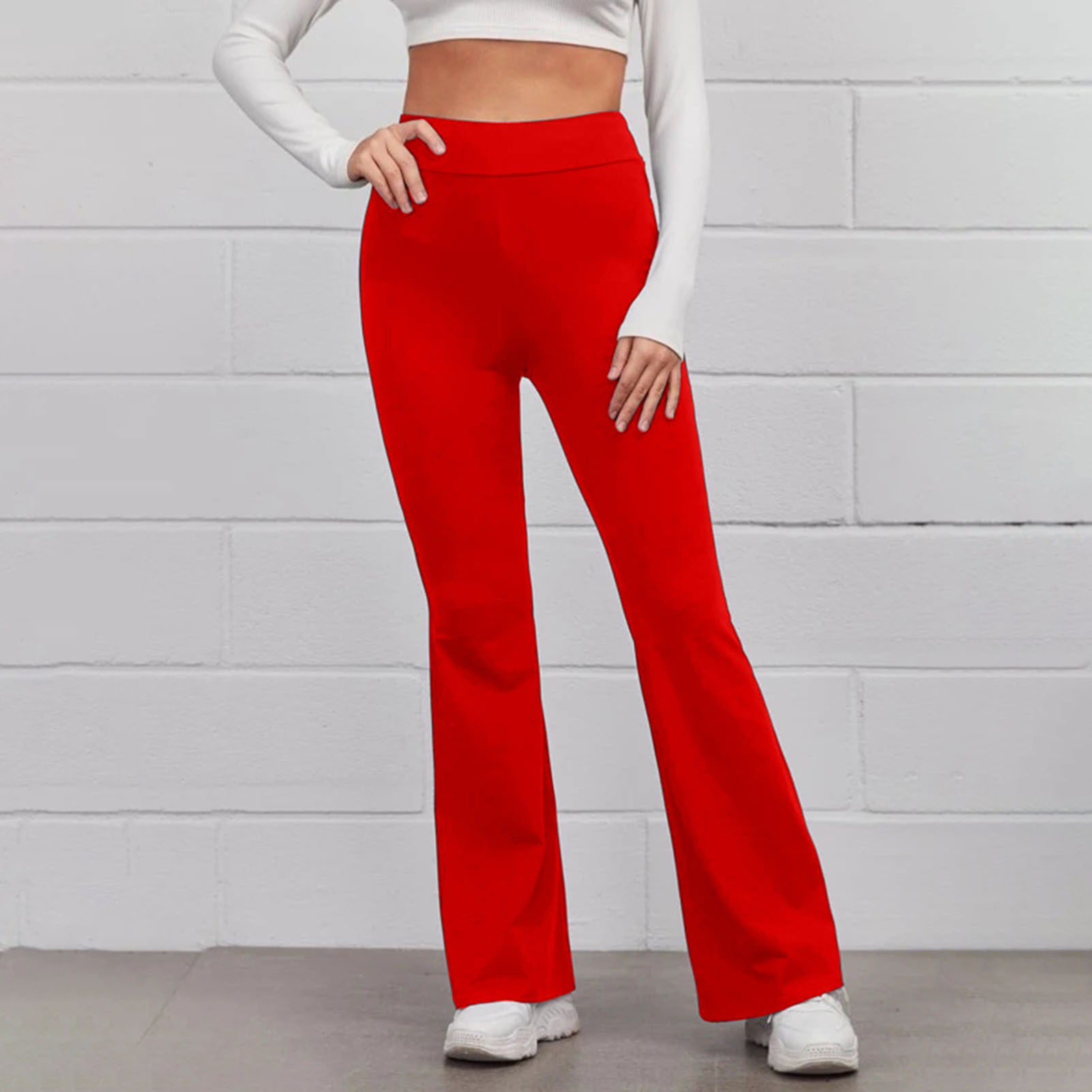 OAO FLARE 26.5cm（Sunnyheart Flare Pants Shrink Resistant Women 
