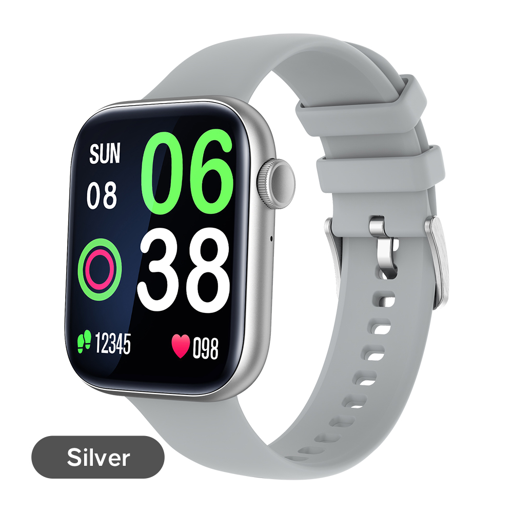 Ainuevo P45 Bluetooth Call Smart Watch 1.8 HD Display 120+ Sports Modes Heart Rate Waterproof IP67 smartwatch for men women. 