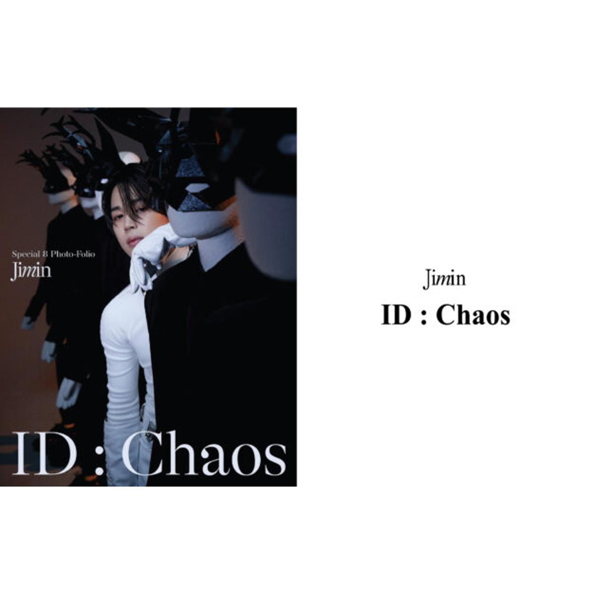 8Pcs/Set K-POP BTS ME, MYSELF & JIMIN ID: CHAOS Concept Mini Concert Poster