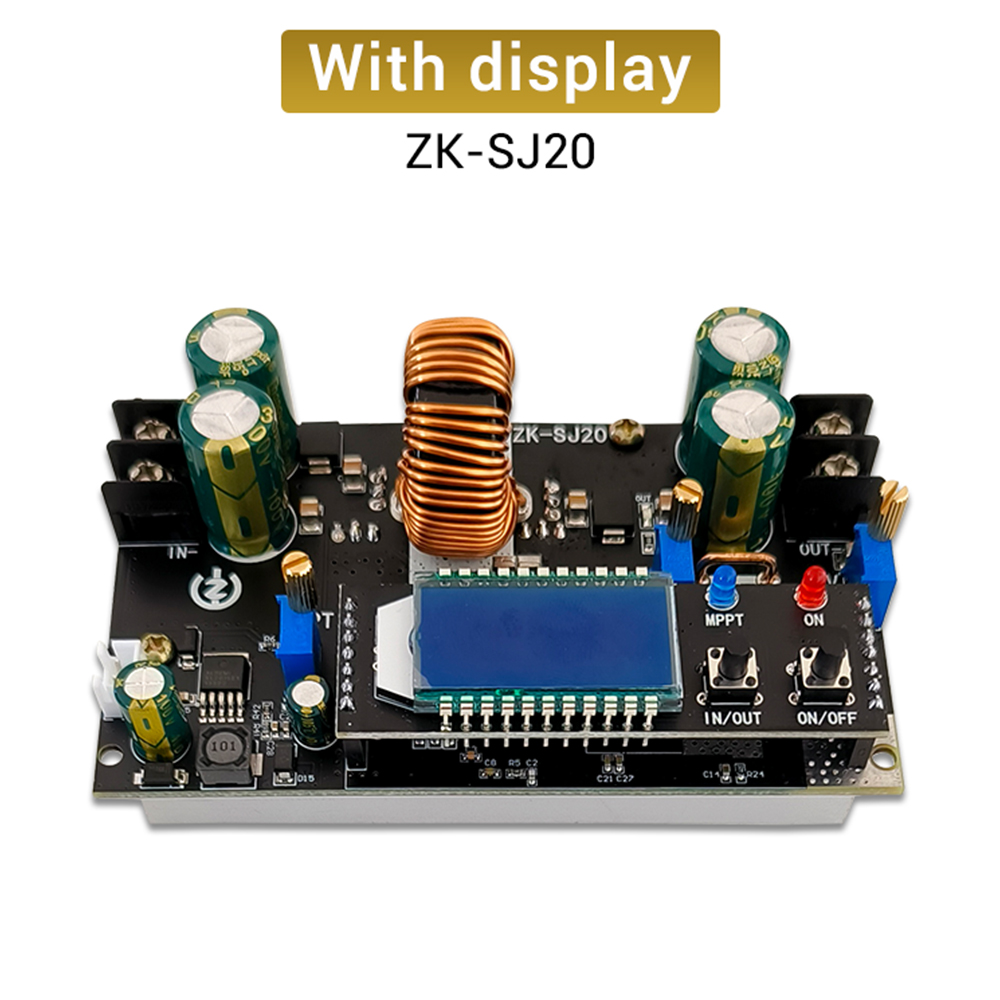 ZK-SJ20 300W Buck Converter CC CV Power Supply Module DC 7-80V to 1.4-79V 20A Adjustable Voltage Regulator Voltmeter Step-Down. 