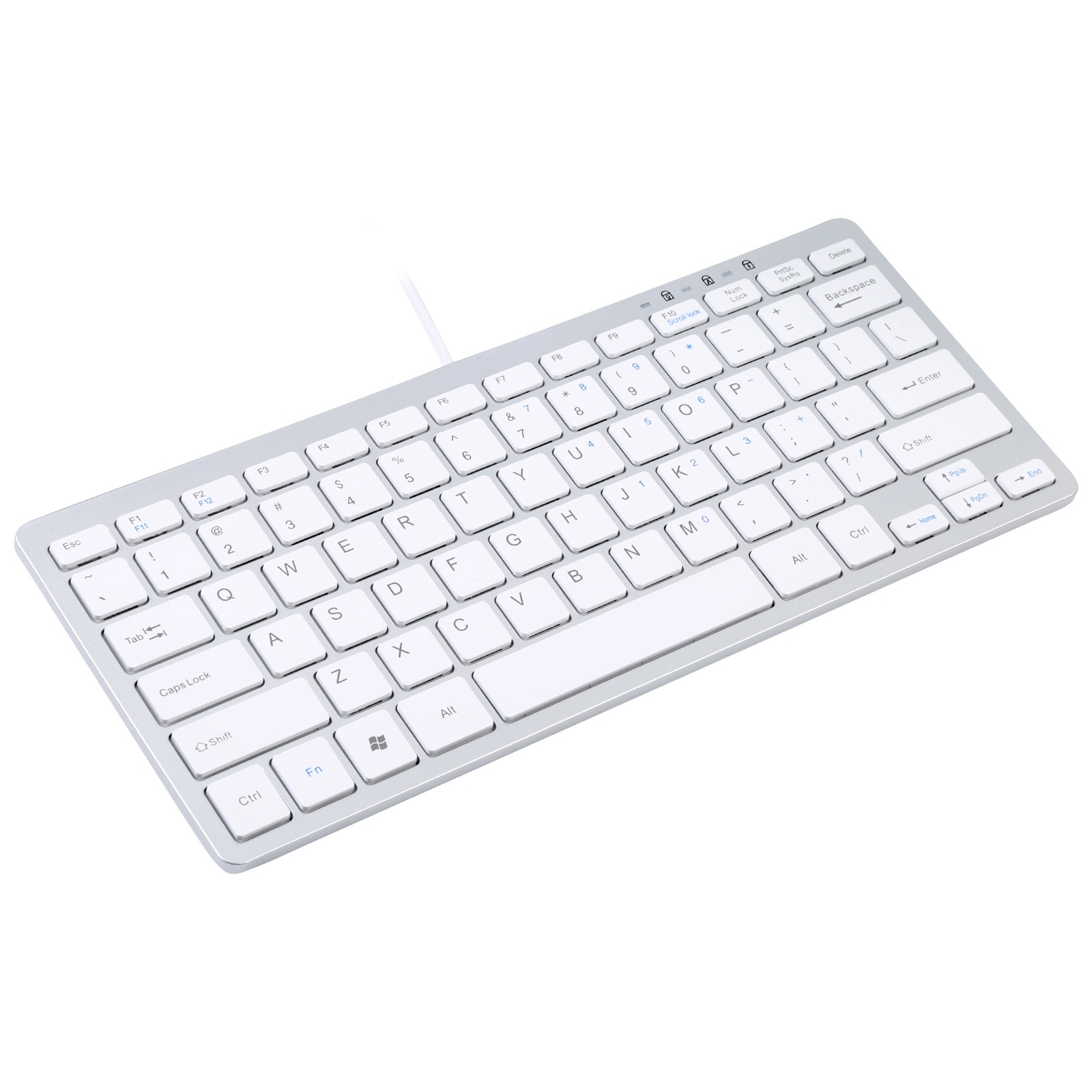 450 78 Keys Ultra-thin USB Wired Keyboard. 