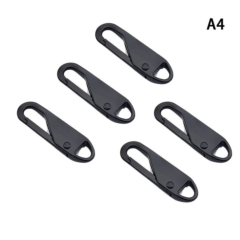 5 Pcs Metal Zipper Pull Replacement Detachable Zipper Slider Pull Tab Repair Kit for Clothing Jacket Diy Craft Sewing Zip Head Cherry Super Store. 