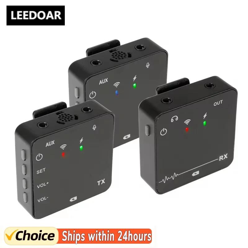 Audio Wireless Lavalier Microphone for GO PRO II Camera Interview Live Recording for IPhone Xiaomi Mobilephone PC DSLR Camera