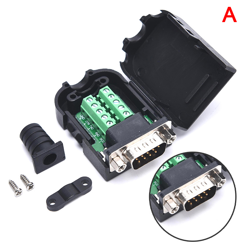 DB9 Connector RS232 Male Female 9 Pin RS485 Breakout Terminals COM Connectors Encounter. 