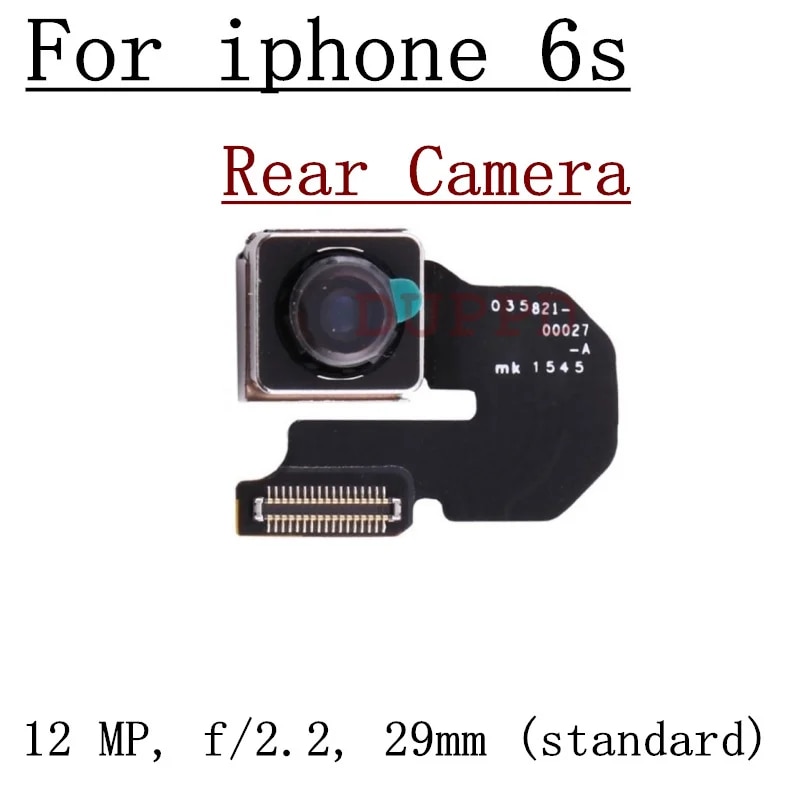 Rear Camera For iPhone X XS MAX XR 6 6G 6S 7 7G 8G 8 Plus SE 2020 2022 Original Test Back Main Camera Clear Focus, Clear Color. 