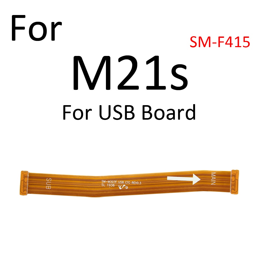 Main Motherboard LCD Display Connector Flex Cable Parts For Samsung Galaxy M10 M20 M01s M10s M21s M30 M30s M31s M40. 