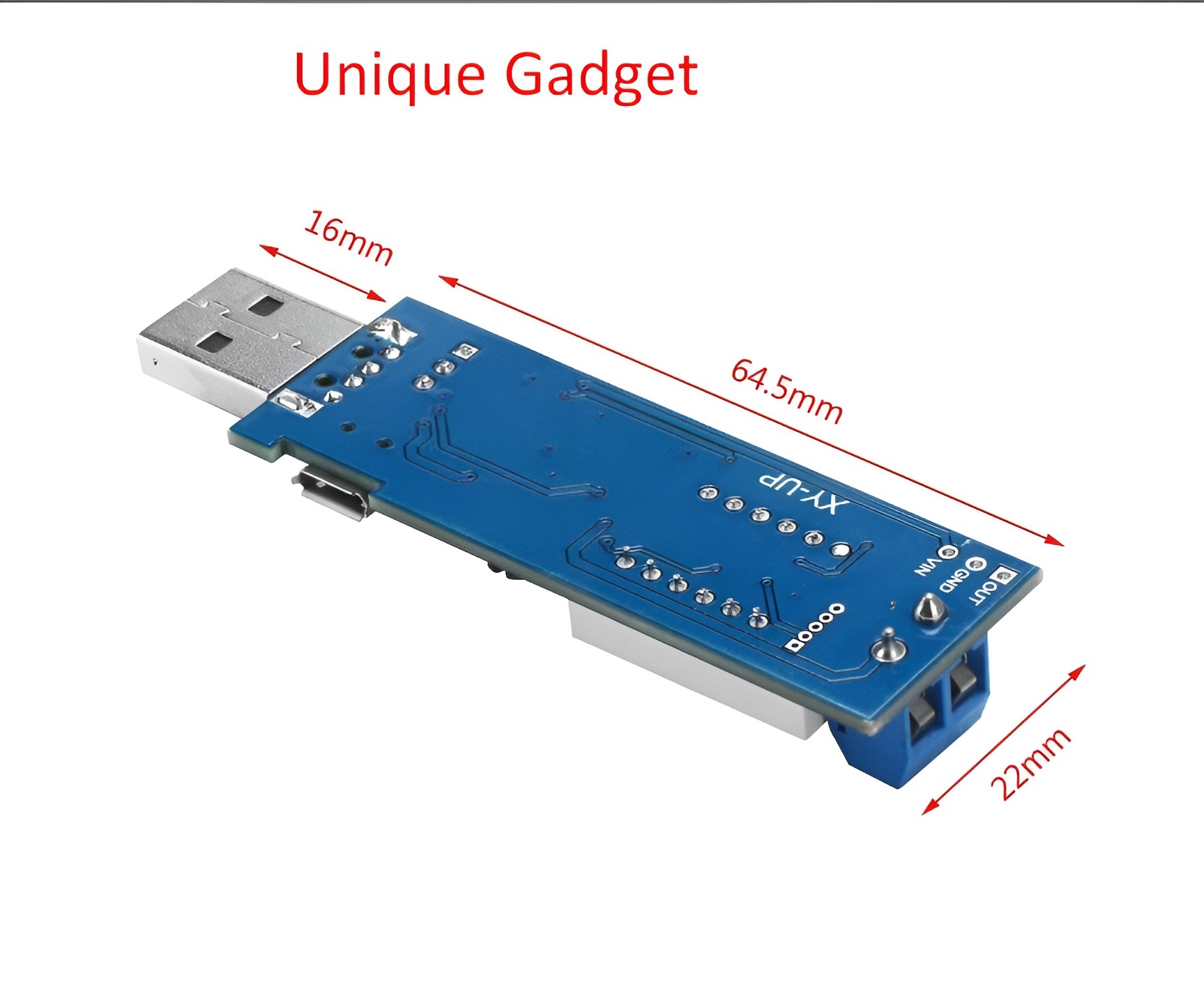 DC-DC 5V to 1.2-24V USB Step-up Step-Down Adjustable Power Supply Module Boost Buck Converter - Versatile Power Supply Module with Adjustable Output. 