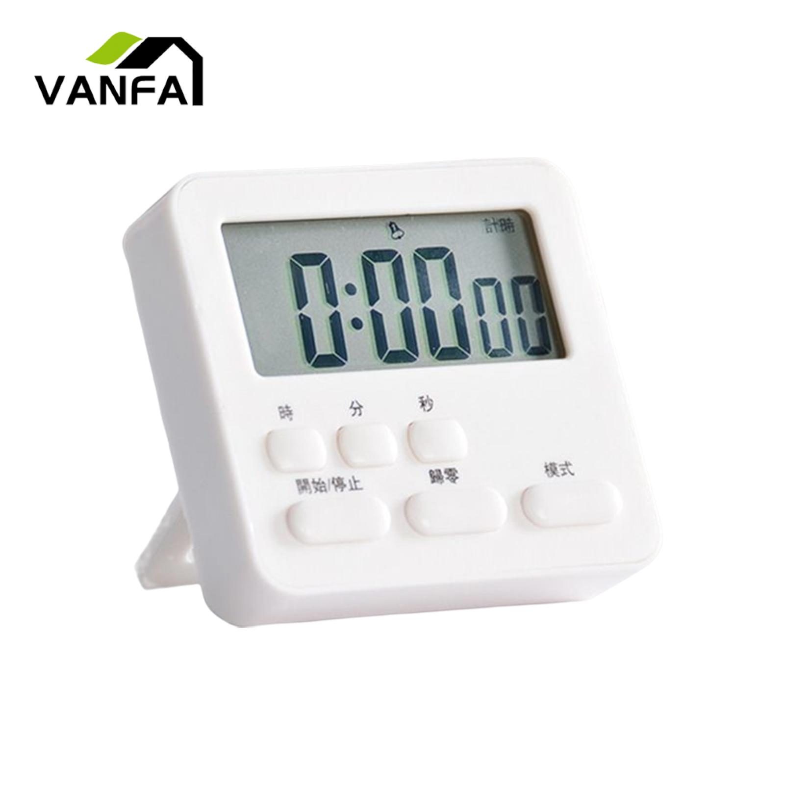 Study Timer Clear Sound Digital Sleep Shower Study Stopwatch Clock