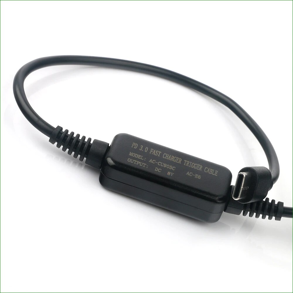 AC-FZ100 USB Type-C NP-FZ100 Dummy Battery Power Adapter DC coupler For Sony Alpha 1 6600 7C 7 7R 7SIII 7R IV 9 II ILME-FX3 FX3. 