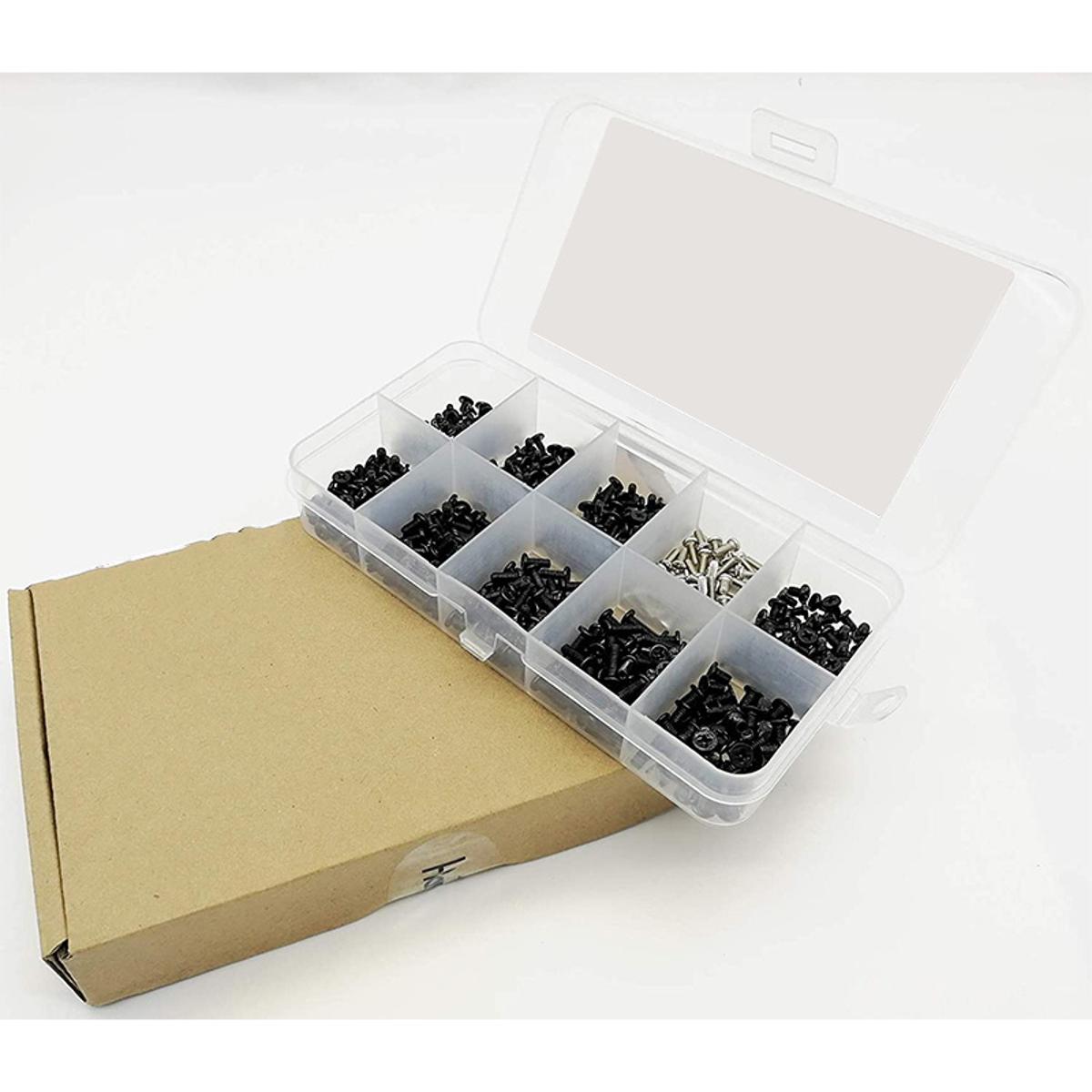500Pcs M2 M2.5 M3 Laptop Notebook Computer Screw Kit Set for IBM HP Dell Lenovo Samsung Sony Toshiba Gateway Acer