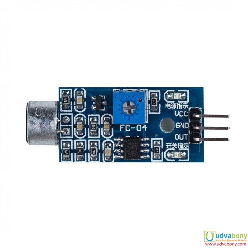 Cn07 Cn-07 Microphone Sound Sensor Module Dc 3.3V 5V Voice Sensor Hi-Gh Sensitivity Sound Detection Whistle Module Analog Sound Recognition Sensor Intelligent Vehicle Sensor Clap Lights On Sensor - Power Bank Circuit. 