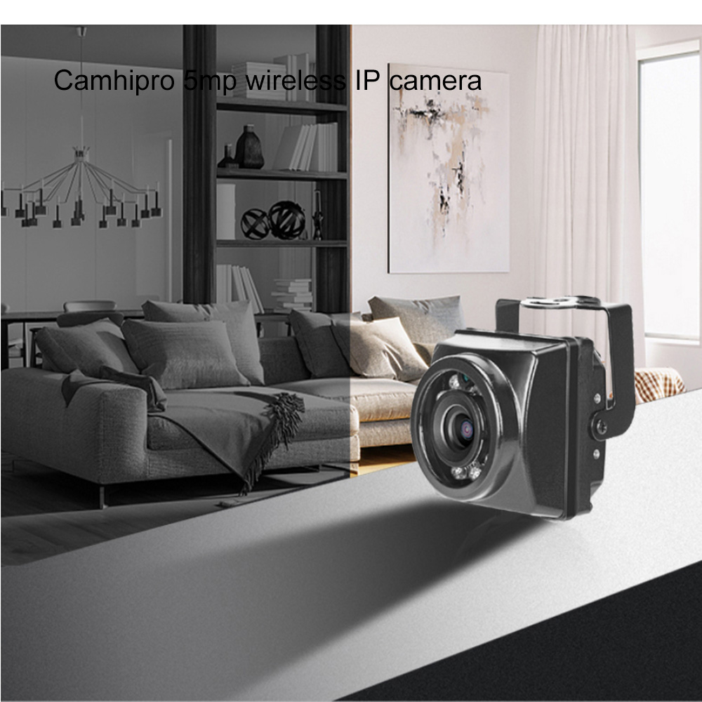 Camhipro Mini wireless wifi 940nm IR night 5MP IP WIFI Camera outdoor RTMP H.264 H.265 Night Vision 128GB sd Webcam Security. 