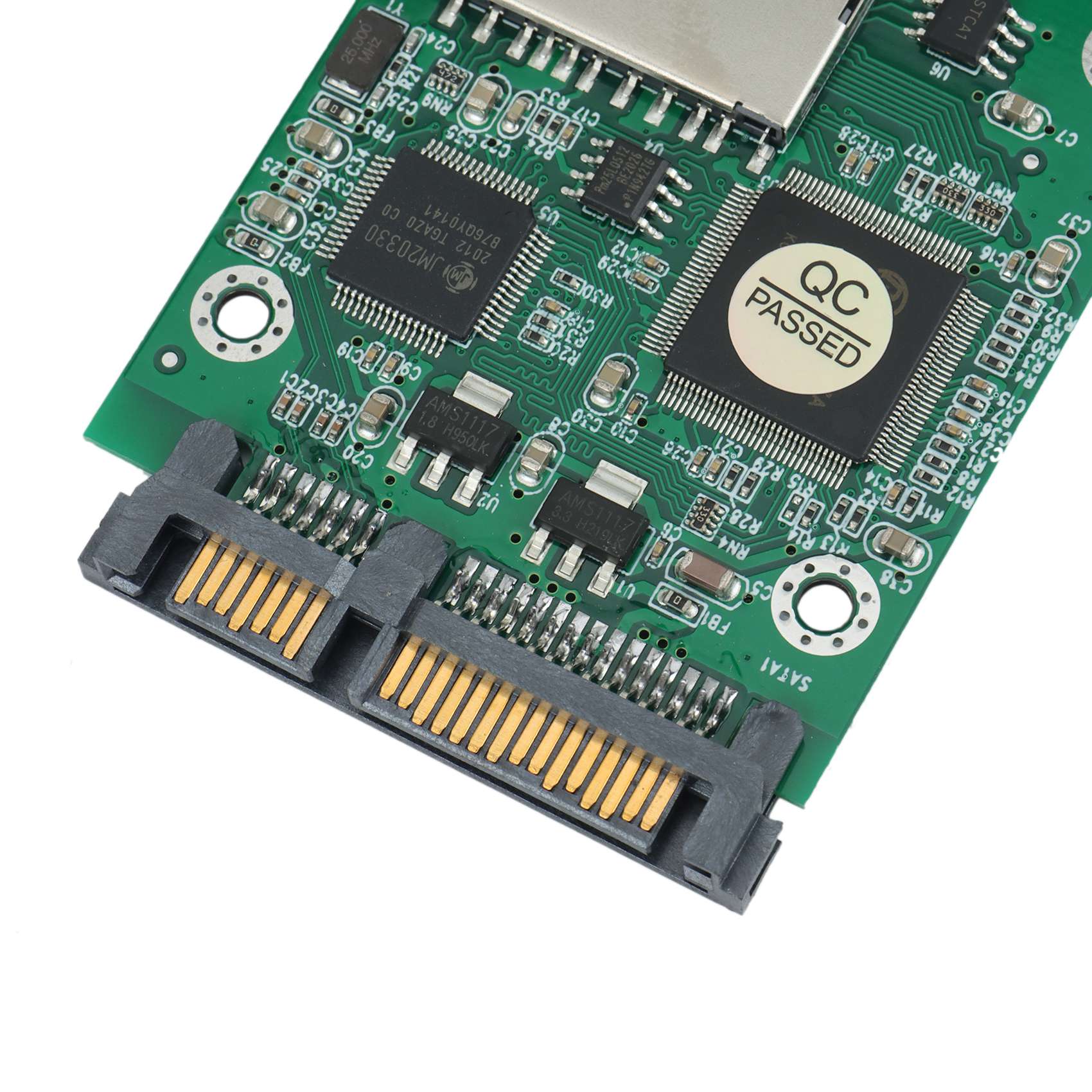 SRIWEN SD SDHC Secure Digital MMC Memory Card to 7+15P SATA Serial ATA Converter Adapter Easy Installation No Driver Required. 