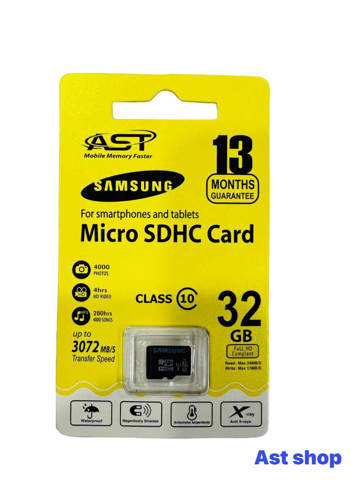 32GB MEMORY CARD CLASS 10-BLACK