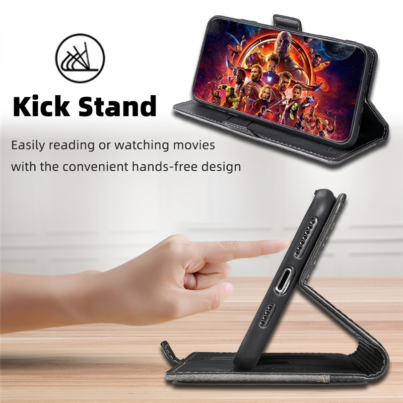 For TCL 30 SE / TCL 306 / TCL 305 Case Flip Leather Magnetic Case Wallet Protective Phone Cover. 