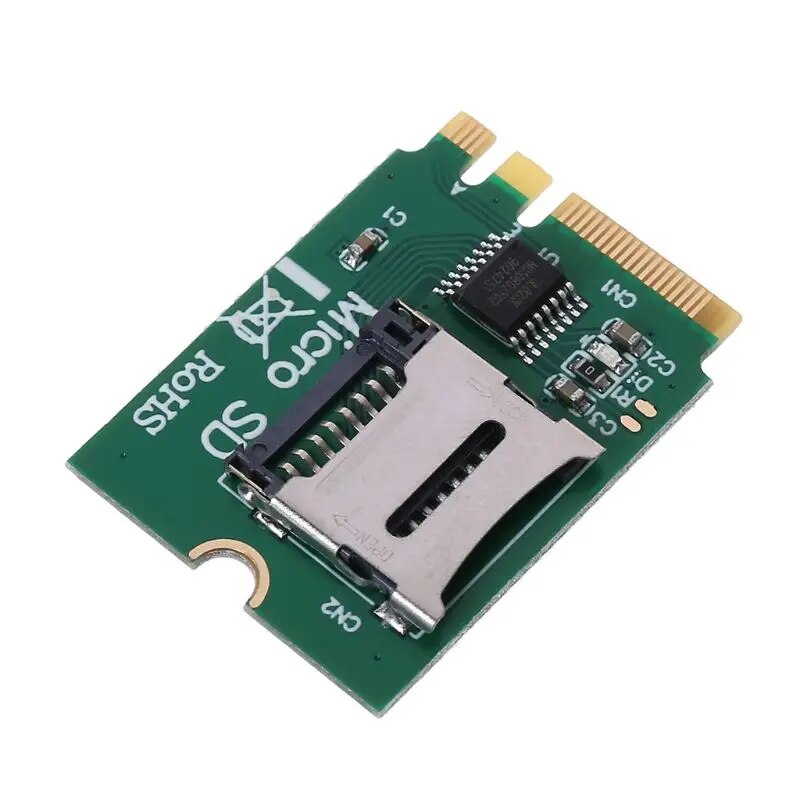 M2 NGFF Key A.E WIFI Slot to Micro SD SDHC SDXC TF Card Reader T-Flash Card M.2 A+E Card Adapter Kit 83XB
