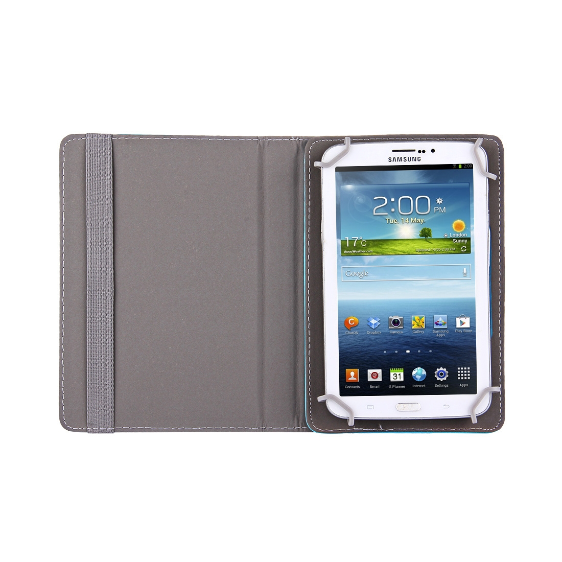 7 inch Tablets Leather Case Crazy Horse Texture 360 Degrees Rotation Protective Case Shell with Holder for Galaxy Tab A 7.0 / T280 & Tab 4 7.0 / T230 & Tab Q T2558, Colorfly G708, Asus ZenPad 7.0 Z370CG, Huawei MediaPad. 