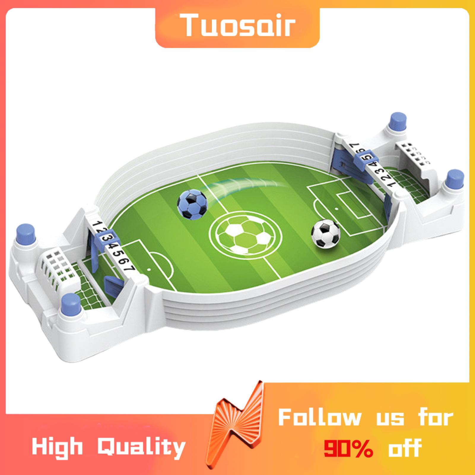 Small Foosball Table Portable Table Soccer Game Set Fun Mini Foosball Toy for Home School. 