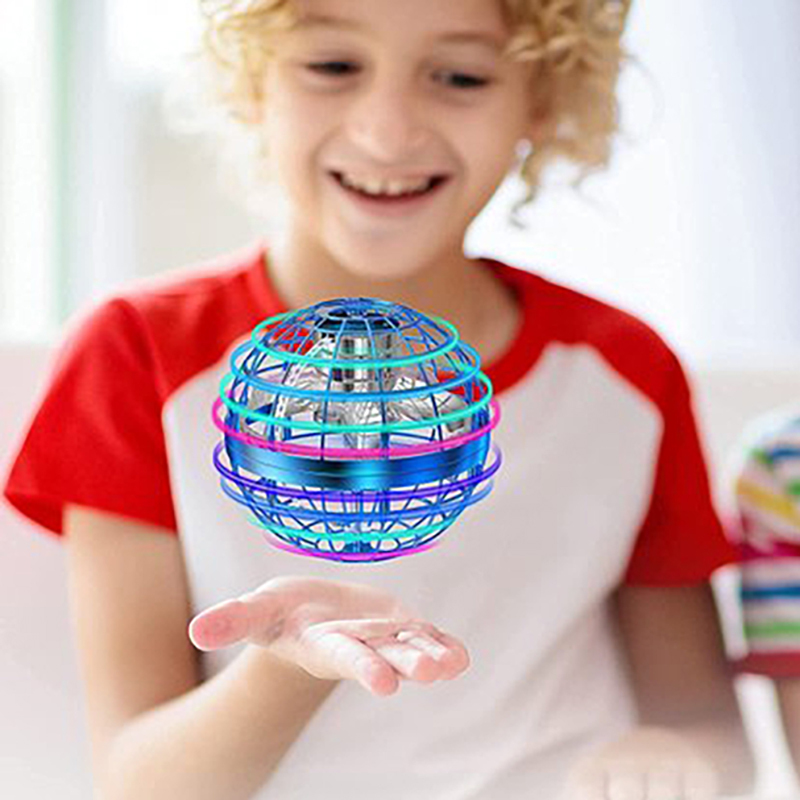 Flying Ball Spinner With Control Remote Set, Flying Ball Spinner Toys, Magic Flying Toy, Flying Spinners Built in RGB Lights. 