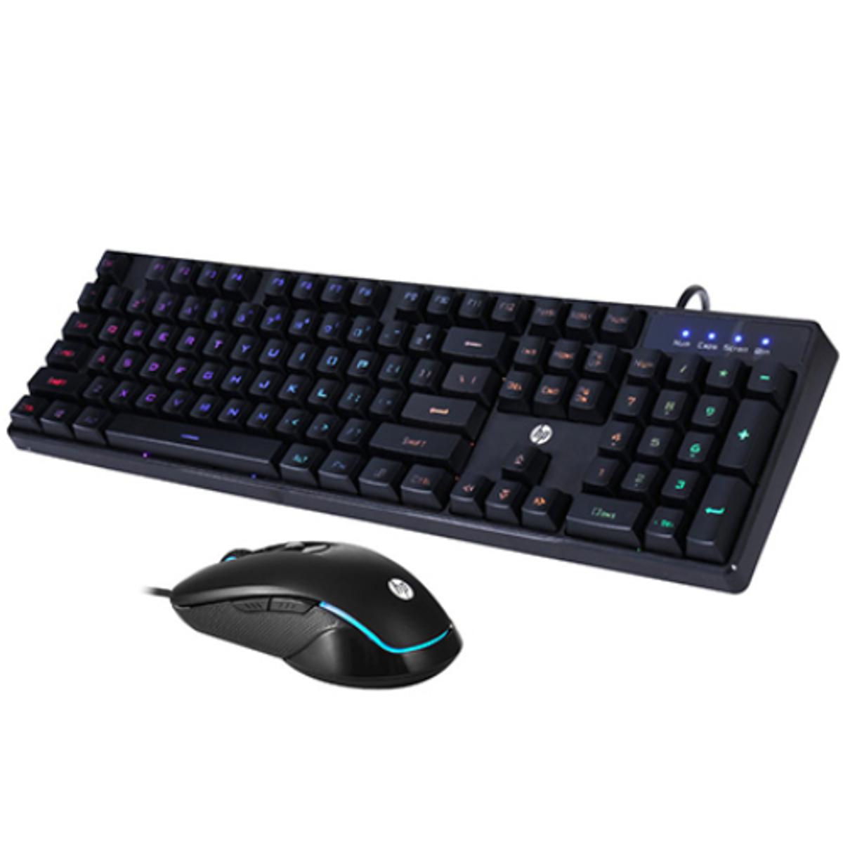Hp KM200 Wired Gaming Mouse & Keyboard Combo