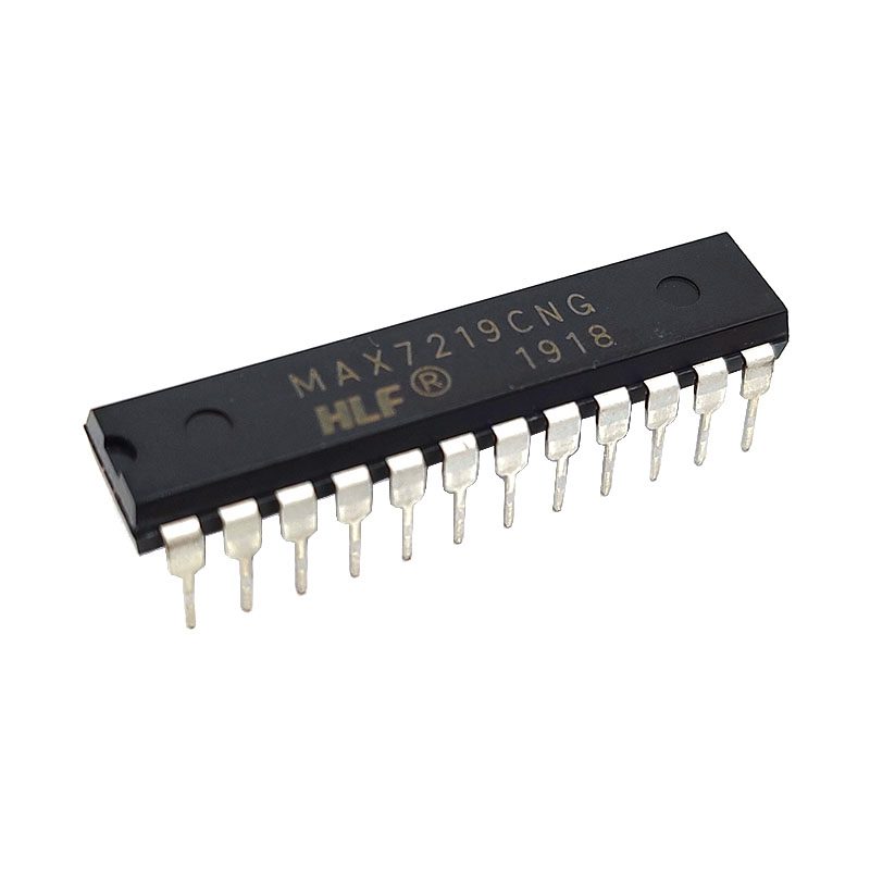 MAX7219CNG MAX7219 7219 24Pin 8-Digit LED Display Driver IC Leads. 