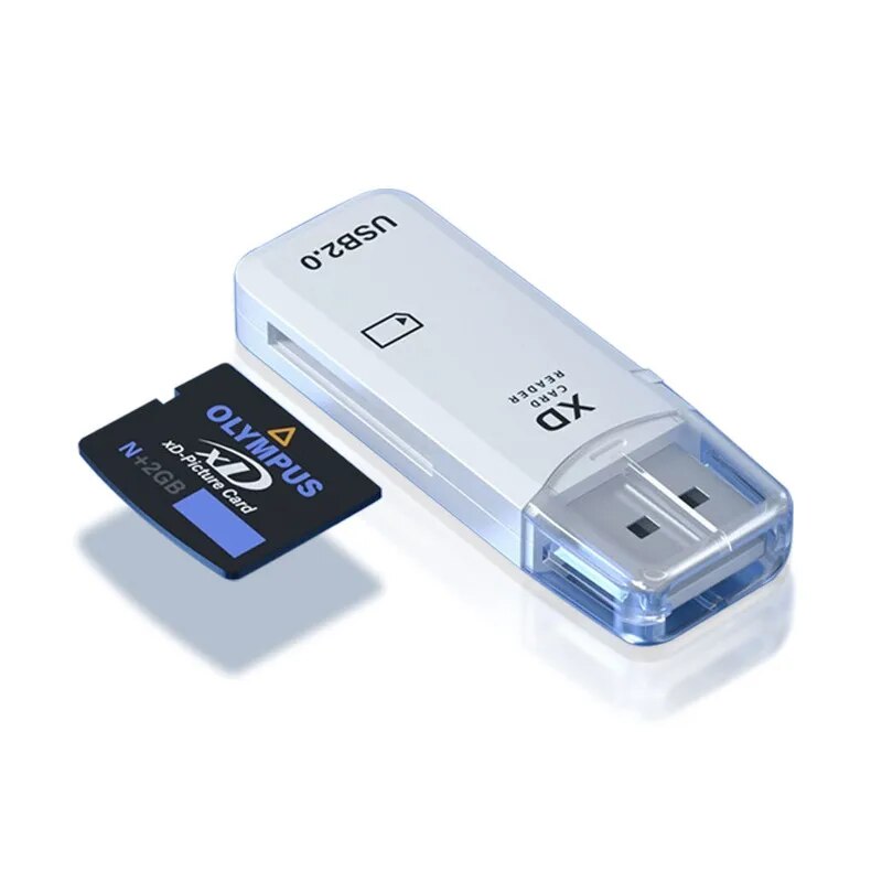 Original XD Picture Card Reader USB 2.0 Memory Adapter for Olympus Fuji Cameras. 