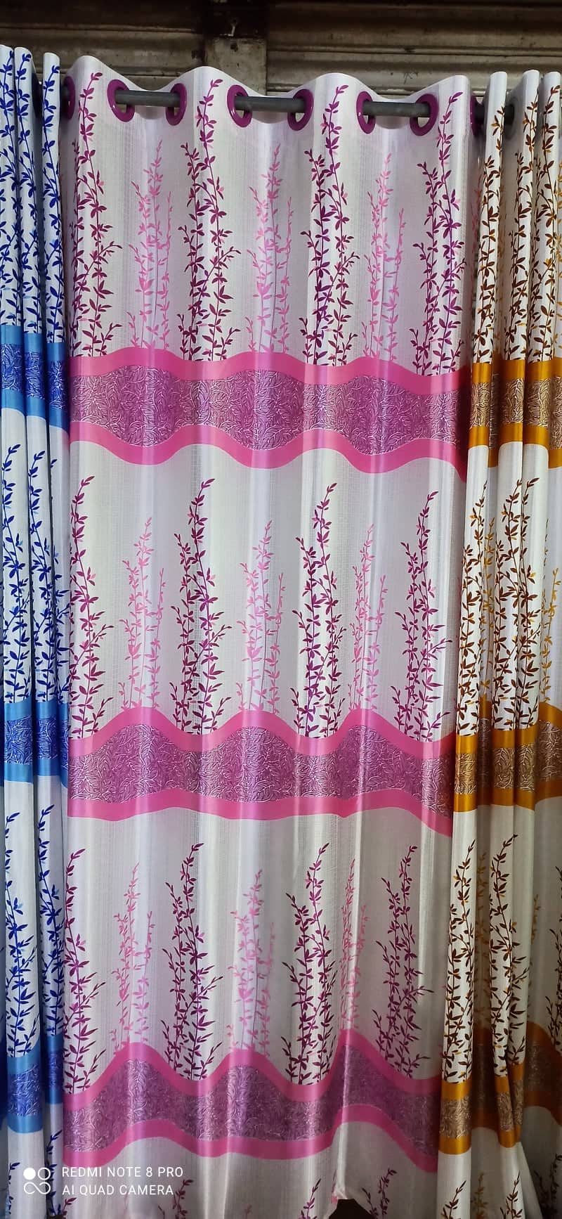 Synthetic Curtain Door & Window Porda 4 kuchi 1 pis- 8pis ai lite ...