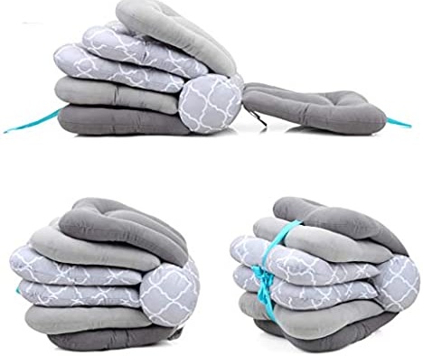 KAKIBLIN Elevate Adjustable Nursing Pillow, Baby Breastfeeding Pillow Infant Feeding Support Pillow for 0-12 Months Baby. 