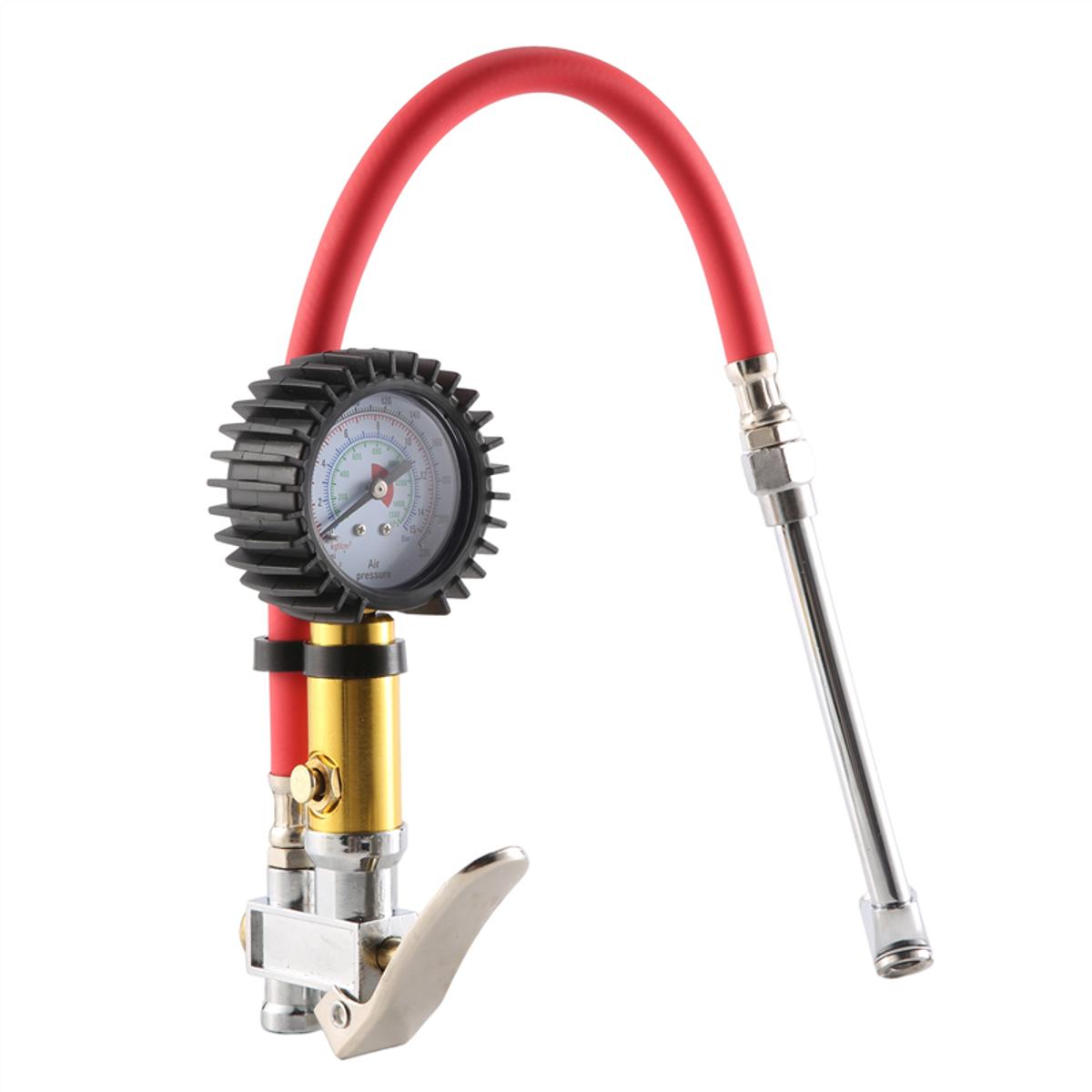 【Xiaofeng】Digital Tire Gauge Pressure With Pvc Pipe Hose. 