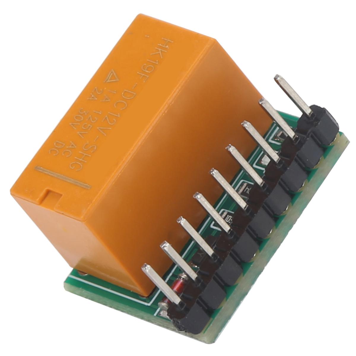 Double‑Pole Double‑Throw Relay Module DPDT Ultra-Small Automatically 5V 12V Hot