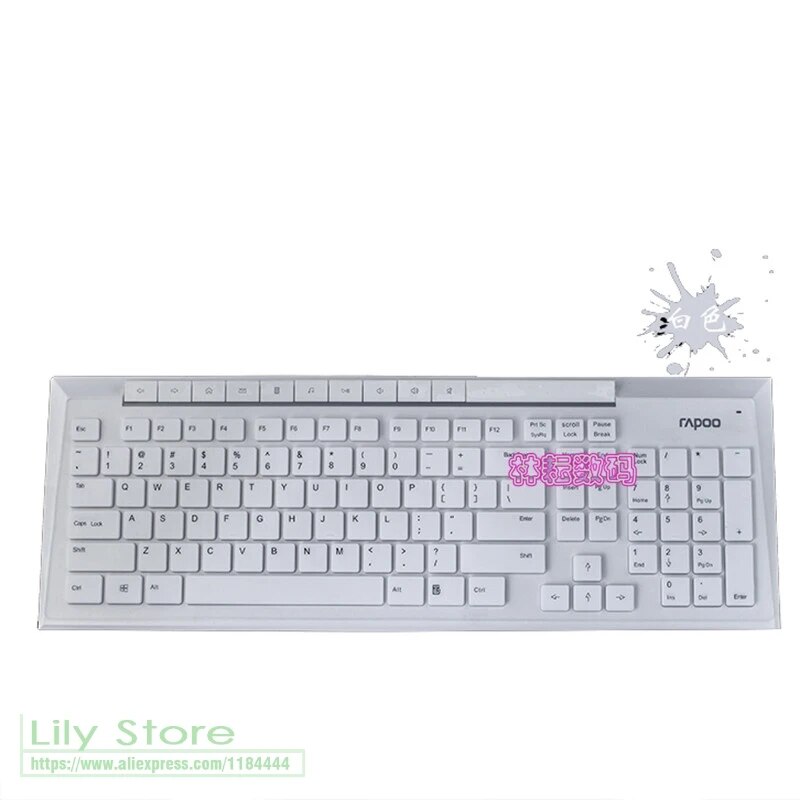 【3C VictoryEagle】Keyboard For Rapoo 8200P X336 N7000 5Ghz Desktop Pc Keyboard Cover