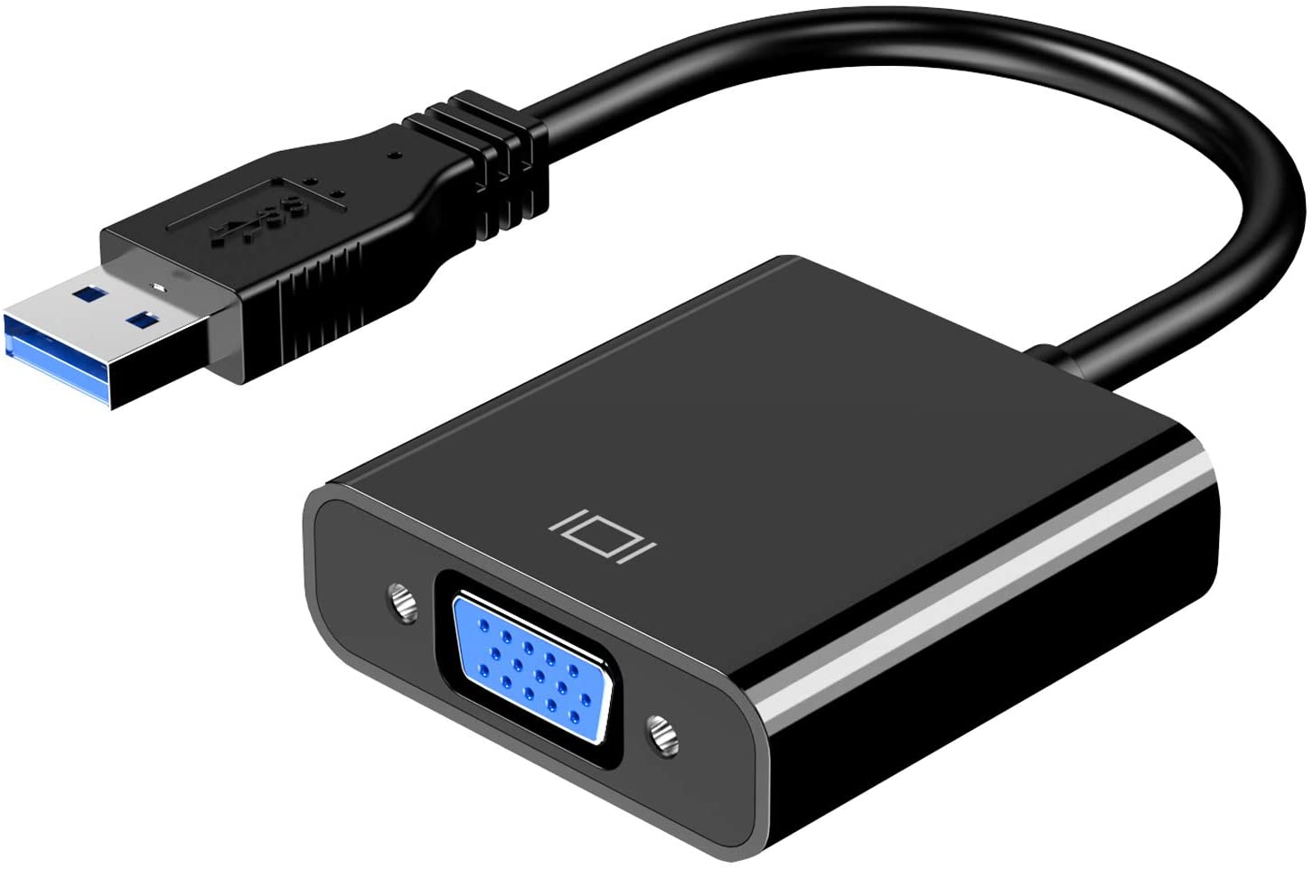USB 3.0 to VGA Adapter, USB to VGA Video Adapter Converter. 