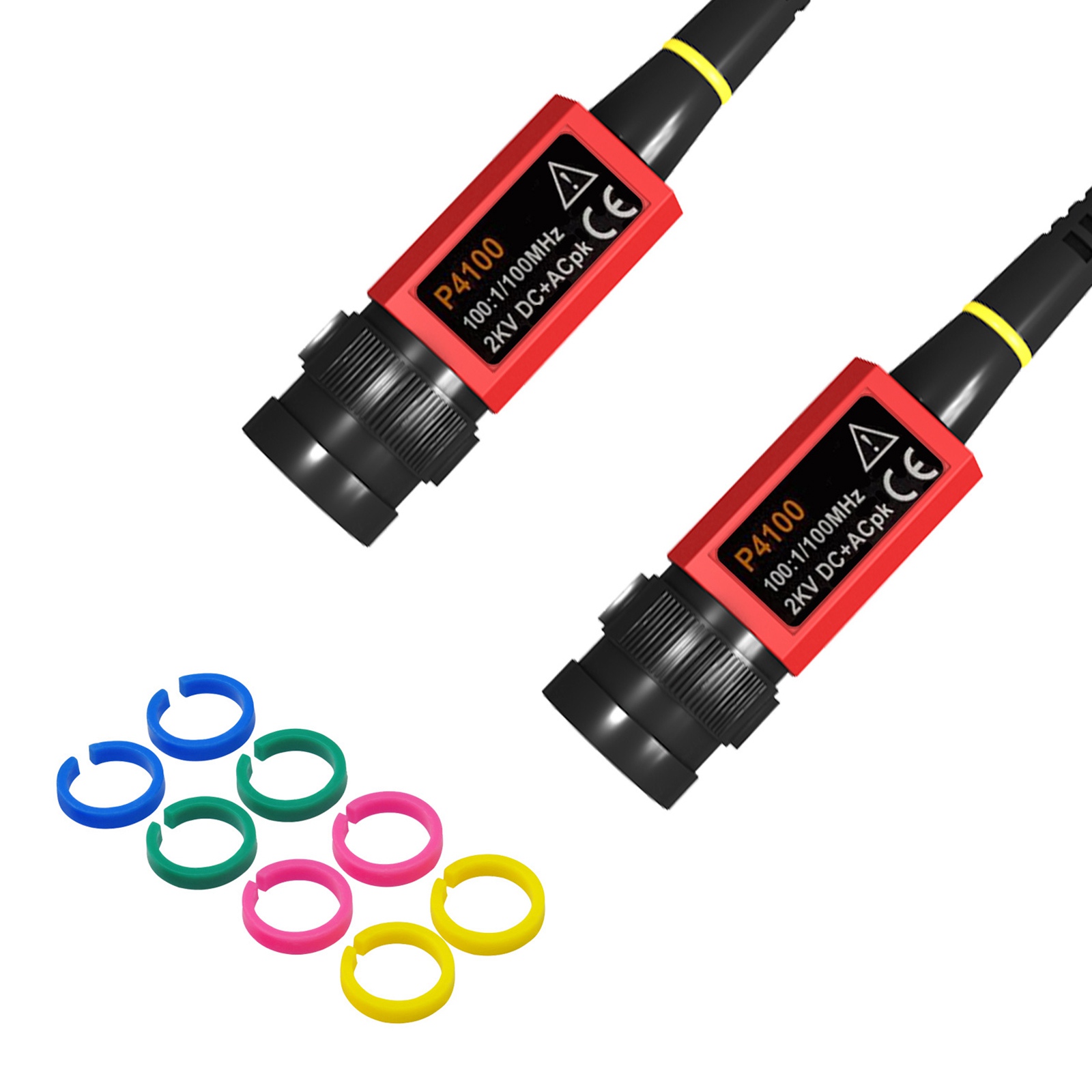 P4100 Oscilloscope Probe 100:1 2KV High Voltage 100MHz BNC Connector. 