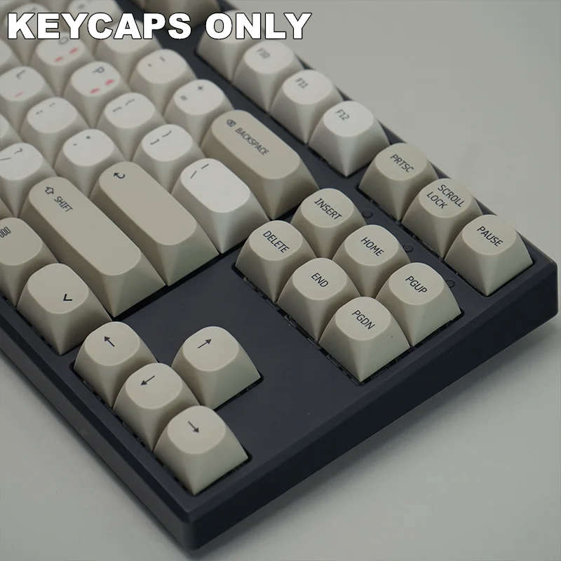 131 Keys Retro OG PBT MA Korean Keycaps Dye-Sublimated Keycap Set for Mx Cherry Gateron Switch Mechanical Keyboard Kit. 