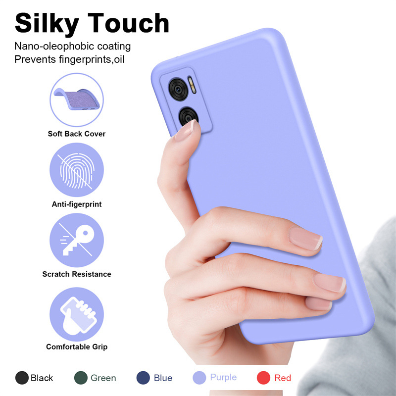 Suitable for Imitation Liquid Silicone Soft Shell Flannel MOTOROLAEDGE30NEO Phone case G73E32E13 Protective Sleeve