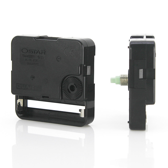Auto Clock Movement S11 sweep with short black hands. 