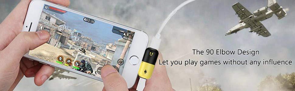 iphone splitter headphone