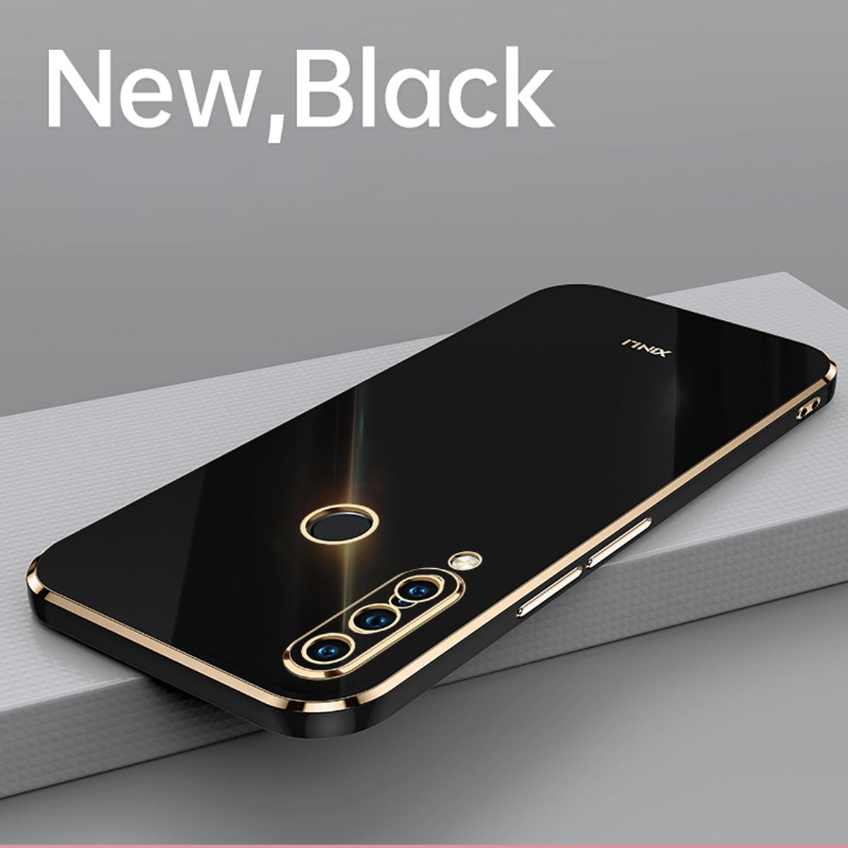COROGI for Huawei Honor 10i Back Cover Luxury 6D Plating Soft Case Camera Lens Protection Square Frame Silicone Glossy Shockproof Mobile Phone Cases. 