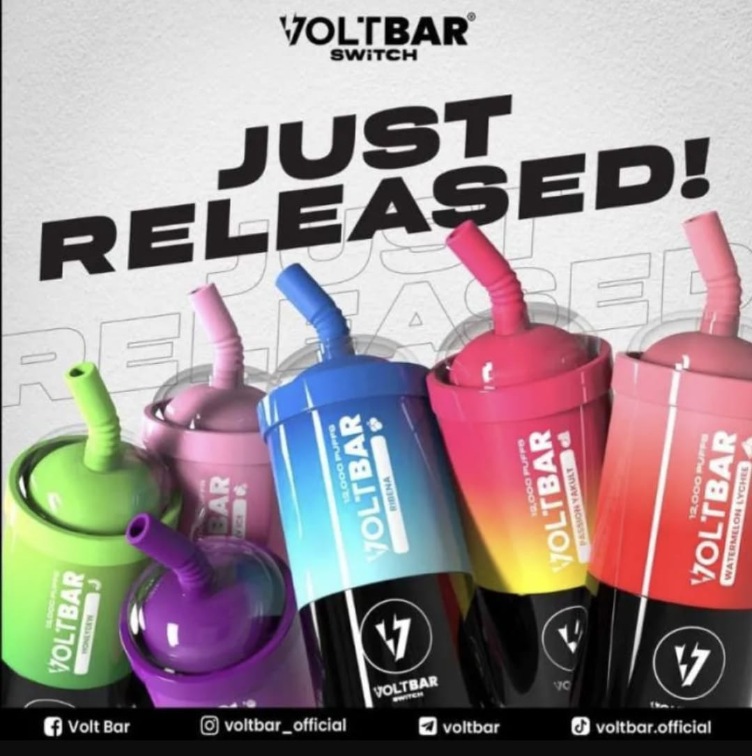 Vape-Voltbar Switch 12000 Puffs Starter Kit - Mango Kiwi Disposable Vape e-Cigarette Without Liquid Gaft Flaveor 1. 